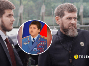Лидер Чечни и его сын