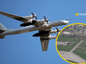 Российские Ту-95 на военном аэродроме