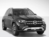 Чорний Mercedes-Benz GLE 350D