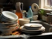 Брудний посуд — проблема його власників