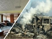 В Макеевке от здания остались руины, а в Краматорске - выбило окна в гражданских объектах