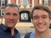 Андрей Шевченко с сыном Джорданом