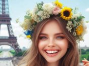 Украинка за границей