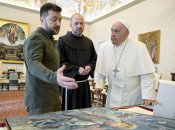 Владимир Зеленский и Папа Франциск