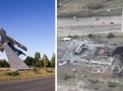 Літак до та після