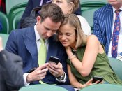 Амелия Виндзор со своим парнем Олли Льюисом на Уимблдоне 2024 в Лондоне