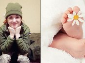 Мамонова родила дочь ранним утром 25 сентября