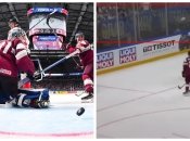 На матчі Латвія – Канада помітили банер на підтримку України