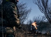 Миномет помогает ликвидировать оккупантов