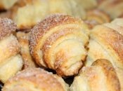 Любимые творожные рогалики