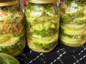 Кабачки чили – отличная закуска на зиму