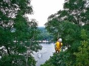 В Киеве открывает сезон канатная дорога