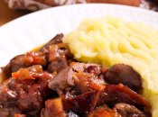 Тушеная печень