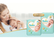 Встречайте новые подгузники Pampers Premium Care