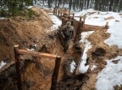 Українським захисникам не звикати до перебування в окопах навіть за зимової погоди
