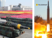 Запуск баллистической ракеты КНДР