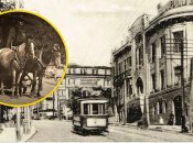 Конный трамвай