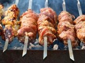 Необычный шашлык на гранатовом соке