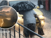 В Україну сунуть зливи з грозою