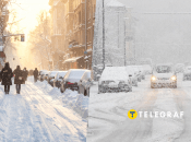 Снігопад у Львові