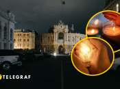 Темна Одеса, лампочка та свічки