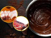 Сало, шоколад, цукерки "Сало в шоколаді"