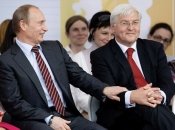 владимир путин и Франк-Вальтер Штайнмайер