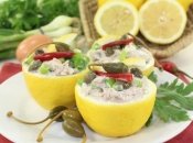 Привлекательные и экстравагантные фаршированные лимоны