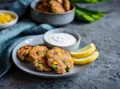 Быстрый рецепт необычных оладий с горохом