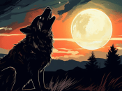 Первое полнолуние 2025 года называется "Волчья луна"