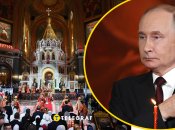 Путин не знал, как себя вести на церковной службе