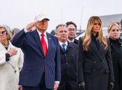 Трамп с Меланией, Сьюзи Уайлс (слева) и Стив Уиткофф