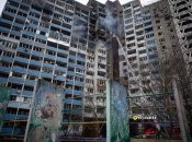 Пожар в доме тушили несколько часов