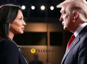 Трамп і Гарріс - фото створене за допомогою АІ