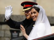 Меган Маркл и принц Гарри поженились в 2018 году