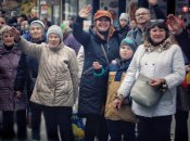 Так херсонцы встречали украинских защитников