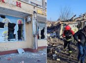 Последствия обстрелов в Николаеве