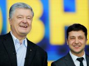 Петр Порошенко и Владимир Зеленский