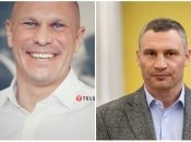 Илья Кива и Виталий Кличко