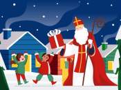 Листівки з Днем святого Миколая 2024