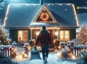 Лучше не выносить мусор на Рождество (изображение создано с помощью ИИ)