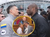 Гончаренко поштовхався з Гетманцевим напередодні бою Усик — Дюбуа 2