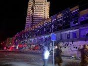 Под удар попал супермаркет