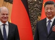 Олаф Шольц и Си ,Цзиньпин