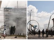 Последствия ракетного удара по Виннице