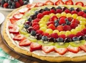 Лучшее блюдо для детей - фруктовая пицца