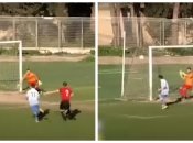 В Италии футболист забил гол-фантом