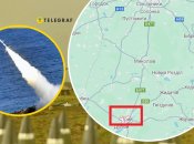 Росія знову цілилася по Стрию? Опубліковано маршрут польоту ракет та "шахедів"