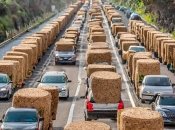 "Пробка на дорозі" варіант розмовний