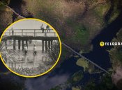 Как выглядит самый длинный деревянный мост Украины